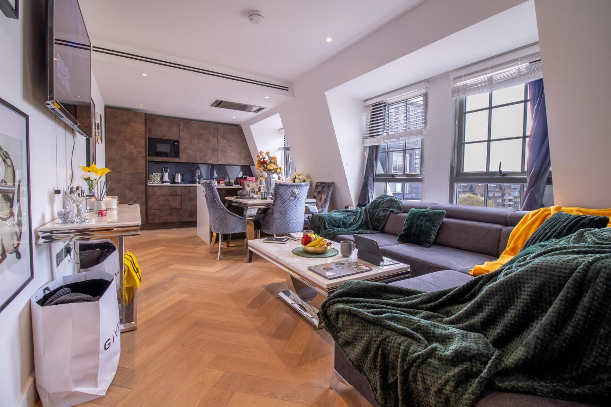 Marble Arch Penthouses With Skyline Views Londra Exterior foto
