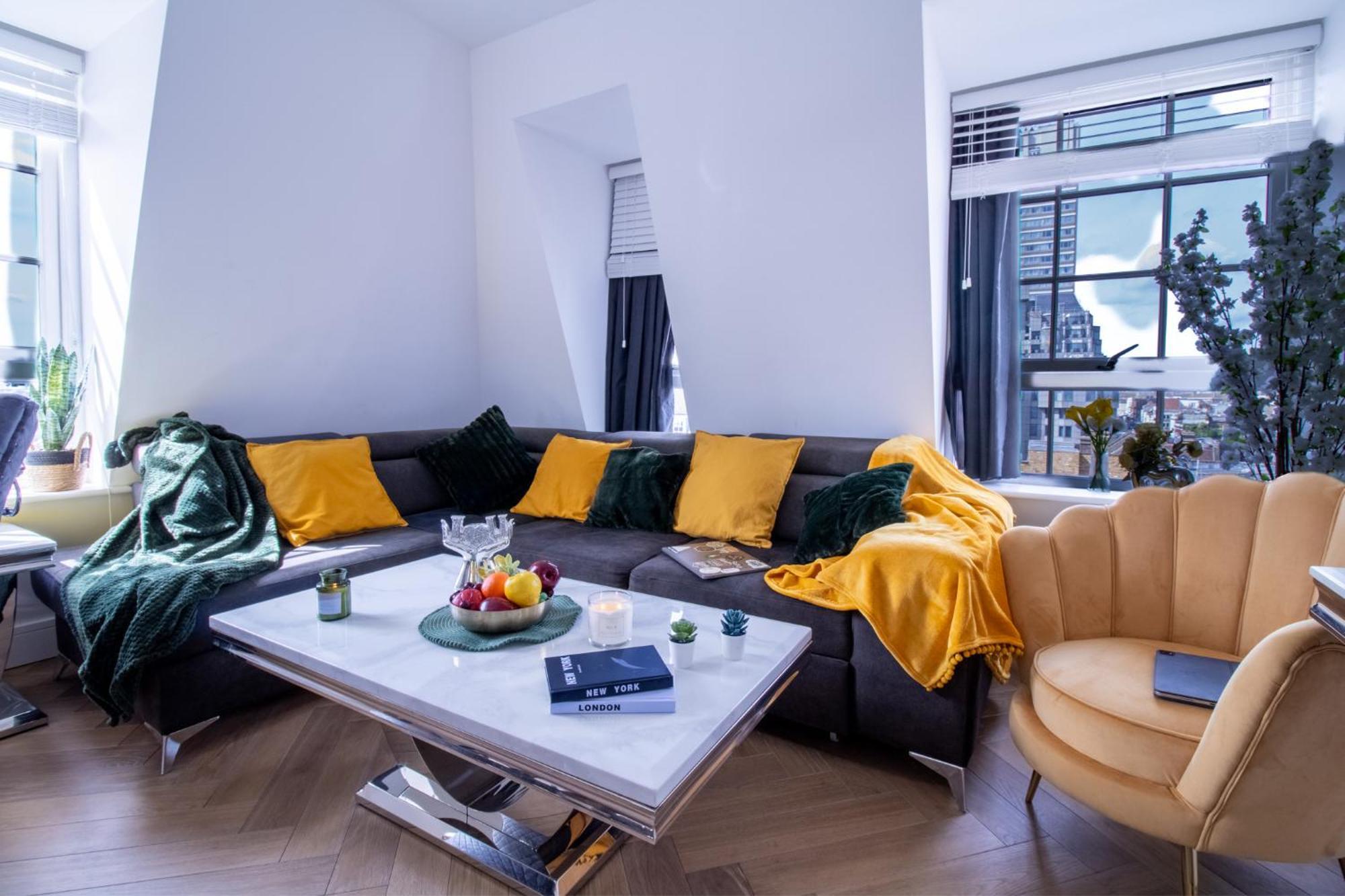 Marble Arch Penthouses With Skyline Views Londra Exterior foto